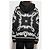 Dolce & Gabbana Paisley Baumwoll Hoodie Schwarz - Ansicht 2