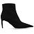 Dolce & Gabbana Botines de Tacón Stiletto en Cuero Negro