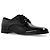 Dolce & Gabbana Scarpe con Lacci in Pelle Verniciata Nera - vista 2