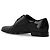 Dolce & Gabbana Scarpe con Lacci in Pelle Verniciata Nera - vista 3