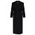 Dolce & Gabbana Black Wool Double Breasted Coat