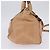 Chloé Ethel Bolsa de couro bege - vista 3