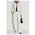 Balmain jeans a gamba dritta bianchi in cotone - vista 2