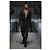 Dolce & Gabbana Woll-Smokinghose Schwarz - Ansicht 4