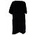 Vestido camiseta Balenciaga en algodón negro