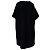Vestido camiseta Balenciaga en algodón negro - vista 3