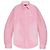 Camisa Balenciaga rosa de algodón con logo oversized