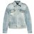 Balenciaga Chaqueta vaquera de algodón azul