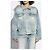 Balenciaga Chaqueta vaquera de algodón azul - vista 3