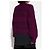 Pull en laine et cachemire violet à torsades The Attico - vue 4
