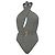 Balmain Monogramm Badeanzug schwarz
