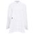 Camicia Dior a collo mandarino in cotone bianco