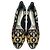 Mocassini Alexander McQueen Obsession Talisman Print in raso nero - vista 4