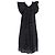 Isabel Marant Mini-Kleid mit Rüschen aus schwarzer Seide - Ansicht 4