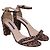 Tacchi a blocco Stuart Weitzman Nearlynude Cheetah in camoscio multicolore - vista 3