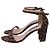 Tacchi a blocco Stuart Weitzman Nearlynude Cheetah in camoscio multicolore - vista 4