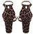Tacchi a blocco Stuart Weitzman Nearlynude Cheetah in camoscio multicolore - vista 5