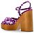 Dolce & Gabbana Sandali con platform e stampa 'Majolica' - vista 2