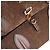 Autre Marque Borsa Tote DeMellier Hudson in camoscio marrone - vista 17