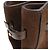 Autre Marque Borsa Tote DeMellier Hudson in camoscio marrone - vista 19