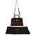 Autre Marque Borsa Tote DeMellier Hudson in camoscio marrone - vista 37