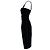 Max Mara Romper aus schwarzem Polyester - Ansicht 4