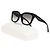 Alexander McQueen Rectangular Acetate Sunglasses Black - view 3