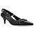 Courreges Schwarze Leder Slingback Pumps - Ansicht 4