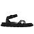 Sandali Gianvito Rossi in pelle nera