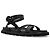 Sandali Gianvito Rossi in pelle nera - vista 4