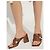 Versace Mules aus Leder braun - Ansicht 2
