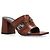 Versace Mules aus Leder braun - Ansicht 4
