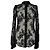 Alexander McQueen Spitzenbluse aus schwarzem Polyamid