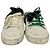 Sneakers basse Miu Miu Deco in pelle di vitello bianca - vista 2