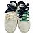 Sneakers basse Miu Miu Deco in pelle di vitello bianca - vista 3