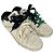 Sneakers basse Miu Miu Deco in pelle di vitello bianca - vista 5