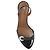 Sandali con tacco Giuseppe Zanotti in pelle nera - vista 6