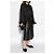 Balenciaga Tie-Neck Hemd Schwarz Polyester - Ansicht 2