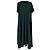 Vestido midi recto Lanvin en viscosa verde