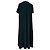 Vestido midi recto Lanvin en viscosa verde - vista 3