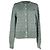 Ralph Lauren Cardigan mit Zopfstrick aus grüner Baumwolle
