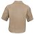 Camicia cropped abbottonata Dior in cotone marrone - vista 3