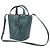Borsa Mini Bucket Miller Tory Burch in pelle verde - vista 2