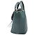 Borsa Mini Bucket Miller Tory Burch in pelle verde - vista 3