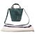 Borsa Mini Bucket Miller Tory Burch in pelle verde - vista 6