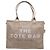 Marc Jacobs The Large Tote Bag in cotone beige