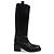 Bottines à talons Gomma Tod's en cuir noir