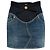 Falda vaquera Balmain azul marino