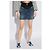 Falda vaquera Balmain azul marino - vista 3