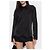 Camisa de satén negra Courreges - vista 3